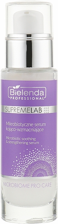 Microbiotic Soothing & Strengthening Serum - Bielenda Professional SupremeLab Microbiome Pro Care Microbiotic Soothing&Strengthening Serum — photo N1