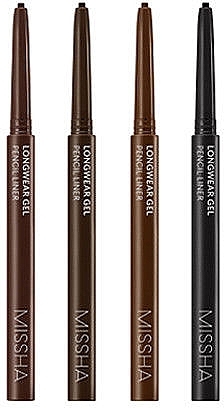 Longwear Eyeliner - Missha Long Wear Gel Pencil Liner — photo N2