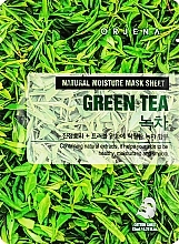 Green Tea Sheet Mask - Orjena Natural Moisture Mask Sheet Green Tea — photo N1