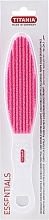 Double Side Foot File & Pumice, pink - Titania — photo N1