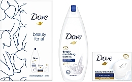 Set - Dove Nourishing Beauty Gift Set (sh/gel/250ml + soap/100g) — photo N3