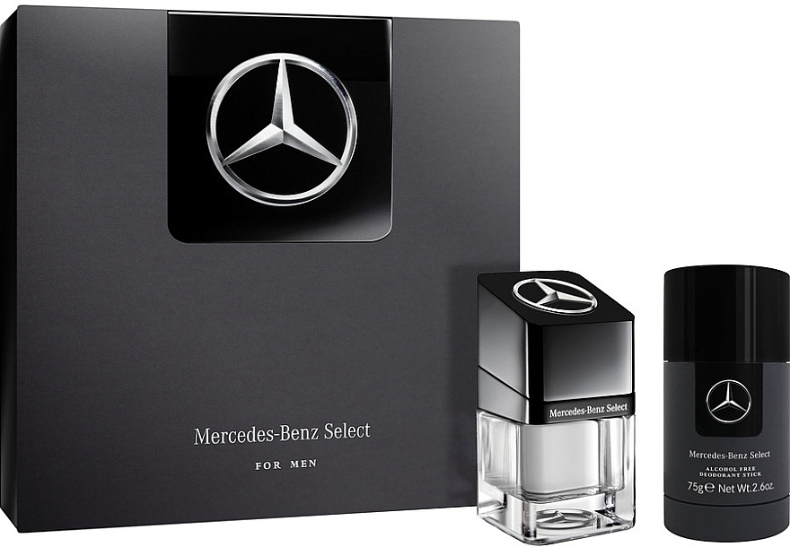 Mercedes-Benz Select - Set (edt/50ml + deo/75ml)  — photo N1