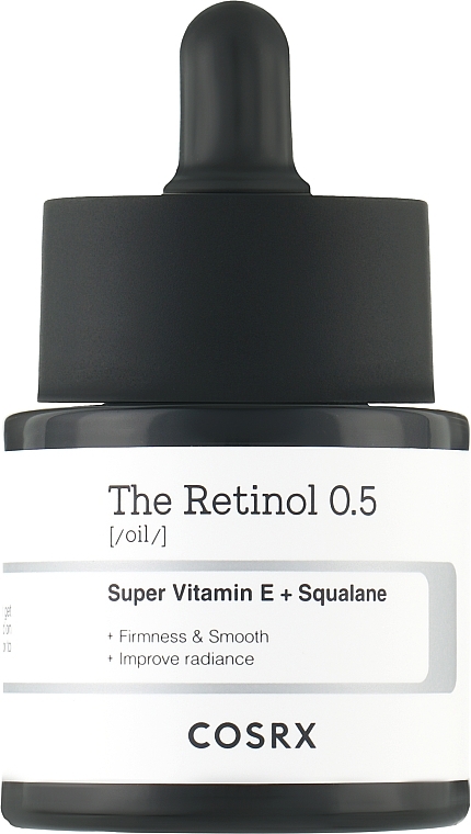 Retinol Face Oil 0.5% - Cosrx The Retinol 0.5 Super Vitamin E + Squalane — photo N1