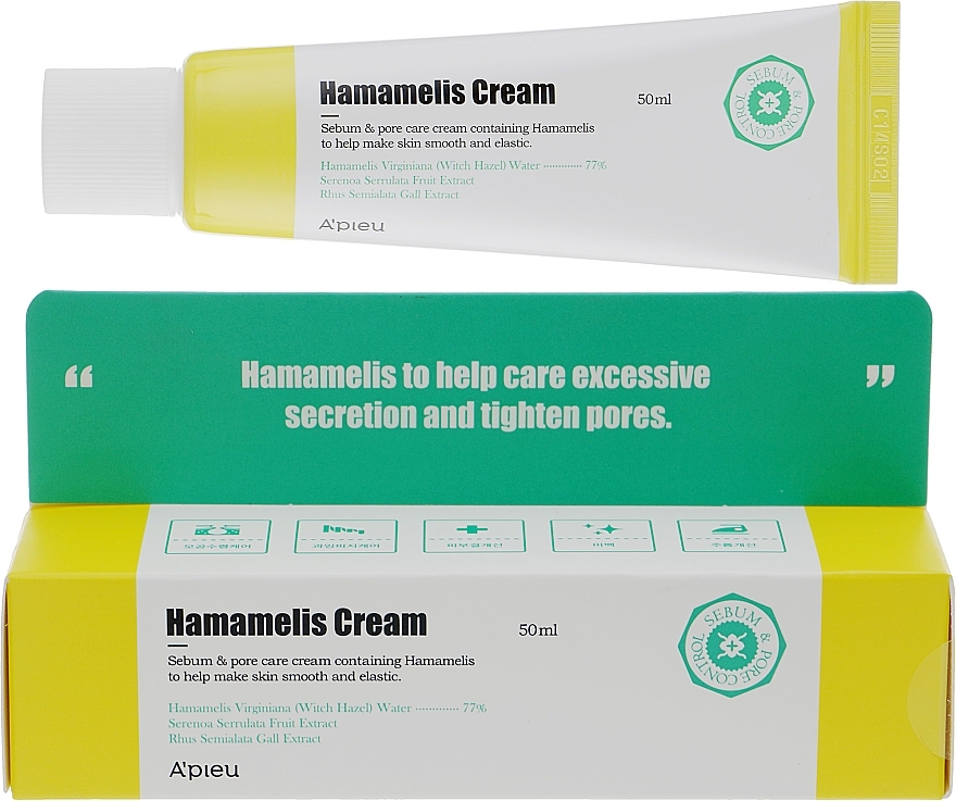Hamamelis Face Cream - A'pieu Hamamelis Cream — photo N1