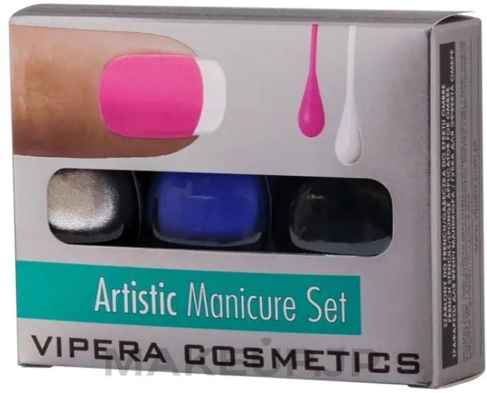 Nail Polish Set - Vipera Artistic Manicure Set (nail/pol/3x5,5ml)  — photo 14 - Upscale