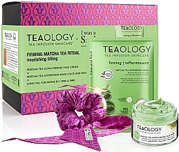 Fragrances, Perfumes, Cosmetics Set - Teaology Matcha Tea Set (f/mask/21 ml + f/cr/50 ml + acc/1 pcs)