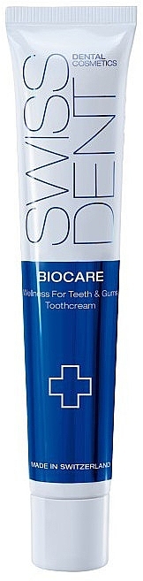 Toothpaste - SWISSDENT Biocare Wellness For Teeth And Gums Toothcream — photo N6