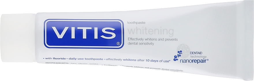 Toothpaste - Dentaid Vitis Whitening — photo N2