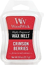 Fragrances, Perfumes, Cosmetics Scented Wax - WoodWick Wax Melt Crimson Berries