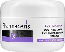 Fragrances, Perfumes, Cosmetics Soothing Rehabilitation Massage Cream - Pharmaceris X XRay-Subtilimasage Soothing Cream For Rehabilitation Massage