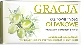 Fragrances, Perfumes, Cosmetics Olive Extract Cream Soap - Gracja Olive Cream Soap