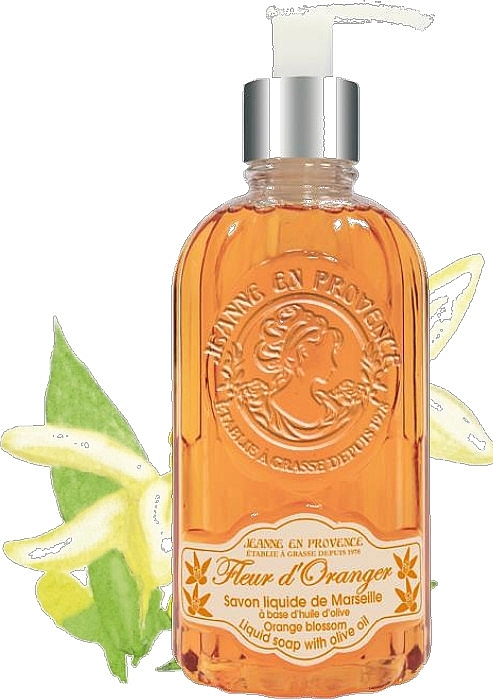 Liquid Orange Soap - Jeanne en Provence Douceur de Fleur d’Oranger Liquid Soap — photo N6