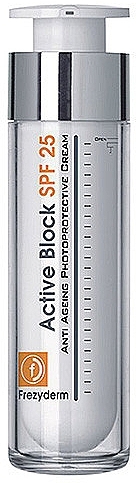 Face Cream - Frezyderm Active Block SPF25 — photo N1