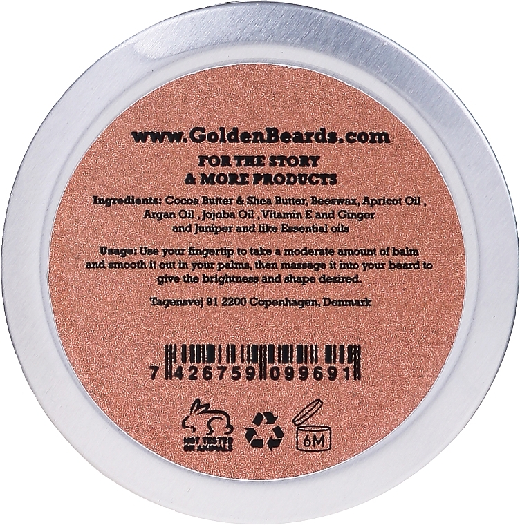 Toscana Beard Balm - Golden Beards Beard Balm — photo N3