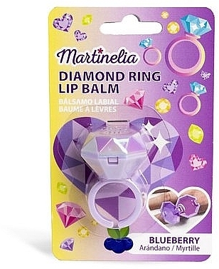 Lip Balm, berry - Martinelia Diamond Ring Lip Balm — photo N1