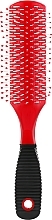 Fragrances, Perfumes, Cosmetics Massage Hair Brush, HB-01-01, red - Beauty LUXURY