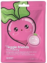 Fragrances, Perfumes, Cosmetics Radish Face Mask - Mad Beauty Veggie Friends I'm So Radishing