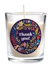 Thank You Scented Candle in Glass - Flagolia — photo N1