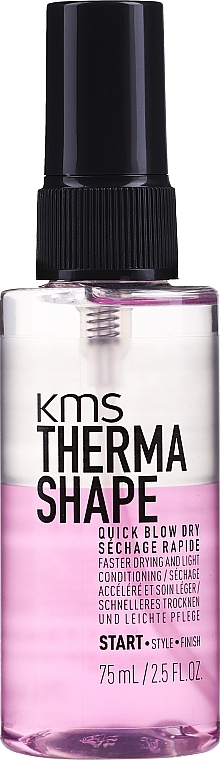 Blow Dry Spray - KMS California Thermashape Quick Blow Dry — photo N2