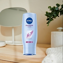 Keratin Conditioner "Diomond Gloss" - NIVEA Hair Care Diamond Gloss — photo N3