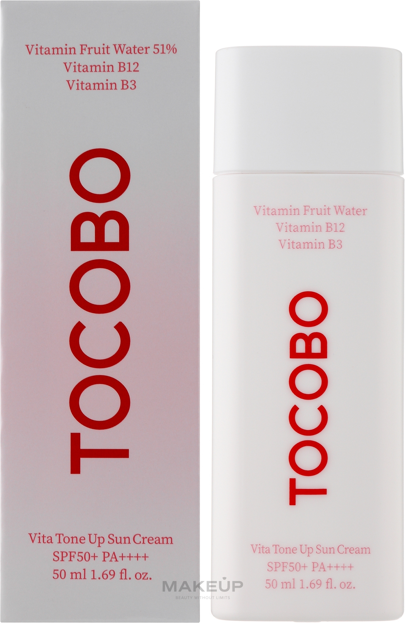 Tinting Sunscreen - Tocobo Vita Tone Up Sun Cream SPF50+ PA++++ — photo 50 ml