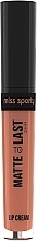 Fragrances, Perfumes, Cosmetics Matte Lipstick - Miss Sporty Matte To Last 24h Lip Cream