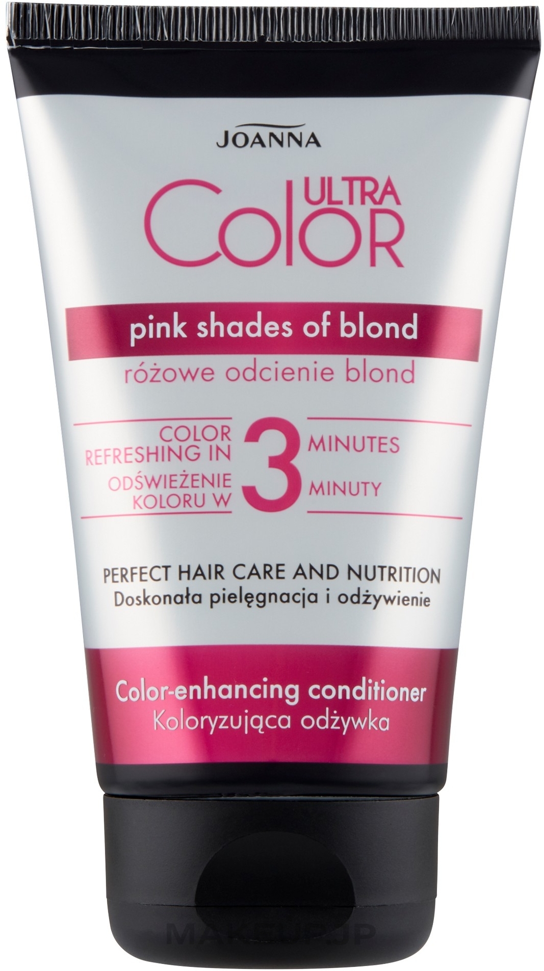 Tinted Hair Conditioner - Joanna Ultra Color System Pink Shades Of Blond — photo 100 g