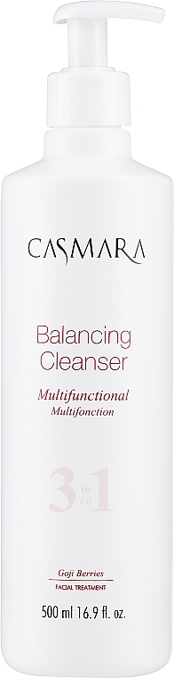 3in1 Multifunctional Balancing Cleansing Gel - Casmara Balancing Cleanser 3in1 — photo N2