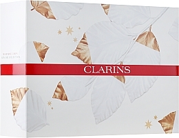 Fragrances, Perfumes, Cosmetics Set - Clarins (b/lot/200ml + h/cr/50ml + scr/30ml + bag)