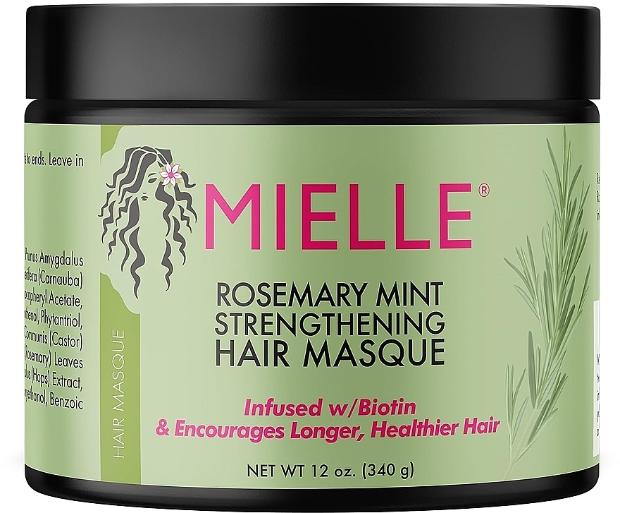 Strengthening Hair Mask - Mielle Organics Rosemary Mint Strengthening Hair Mask — photo N1