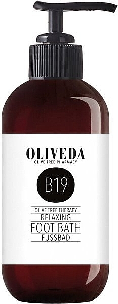 Relaxing Bath Foot Gel - Oliveda B19 Relaxing Foot Bath Gel Alle Huidtypen — photo N1