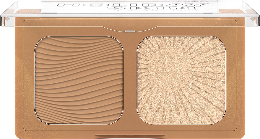 Contouring Palette - Catrice Bronze & Glow Palette Holiday Skin — photo N2