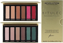 Fragrances, Perfumes, Cosmetics Eyeshadows - Makeup Revolution X Kitulec Blend Kit Eyeshadow Palette