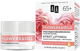 Lifting Day & Night Cream 65+ - AA Flowers & Oils Night And Day Lifting Effect Cream — photo N2