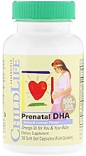 Fragrances, Perfumes, Cosmetics Fish Oil for Pregnant Women, 500 mg - Child Life Prenatal DHA