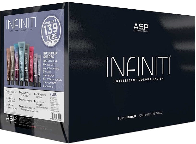 Set, 172 products - Affinage Infiniti 139 Tubes Complete Intro Kit (100 ml) — photo N1