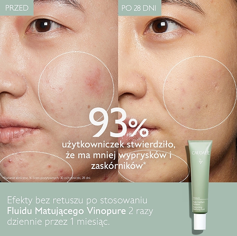 Mattifying Face Fluid - Caudalie Vinopure Skin Perfecting Mattifying Fluid — photo N23