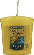 Scented Candle - Yankee Candle Sicilian Lemon — photo N1