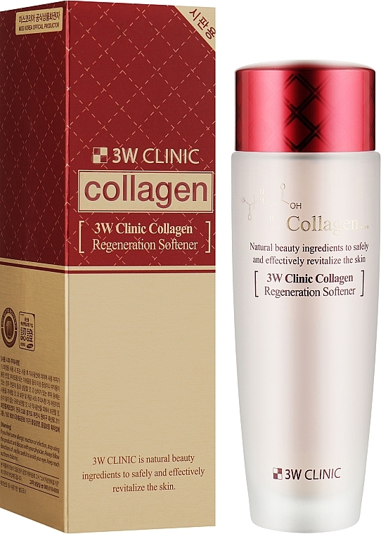 Repairing Collagen Toner - 3w Clinic Collagen Regeneration Softener — photo N2