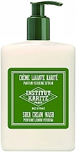 Fragrances, Perfumes, Cosmetics Shower Cream - Institut Karite Lemon Verbena Shea Cream Wash