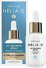 Fragrances, Perfumes, Cosmetics Hyaluronic Face Serum - Helia-D Cell Concept 4X Hyaluron Serum