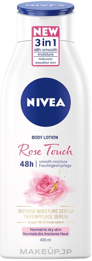 Rose Body Lotion - Nivea Body Lotion Rose Touch — photo 400 ml