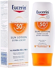 Extra Light Body Lotion SPF50 - Eucerin Sun Protection Lotion Extra Light SPF50 — photo N1