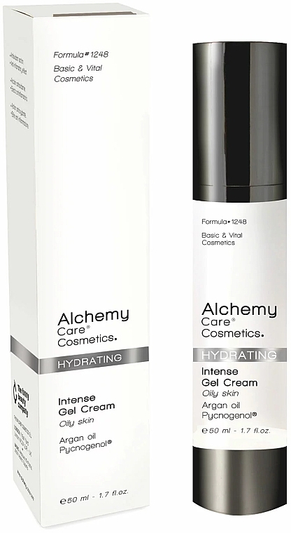 Moisturizing Face Gel Cream - Alchemy Care Cosmetics Hydrating Intense Gel Cream — photo N1