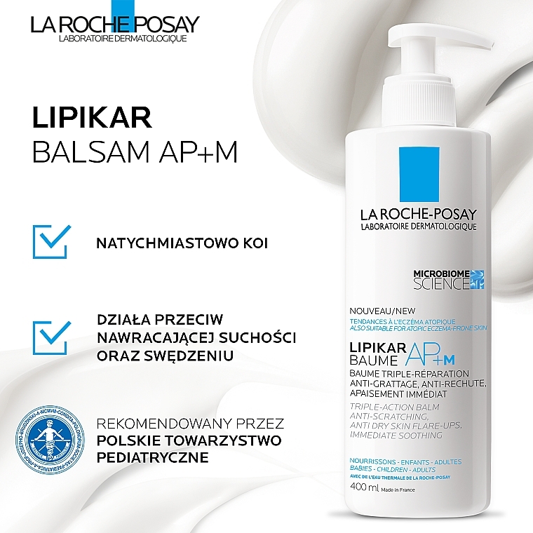 Lipid-Replenishing Cleansing Cream Gel for Face and Body - La Roche-Posay Lipikar Syndet AP+ Cleansing Body Cream-Gel Anti-Irritation — photo N4