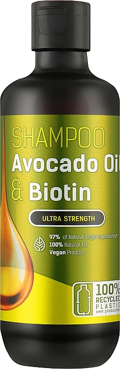 Avocado Oil & Biotin Shampoo - Bio Naturell Shampoo — photo N1