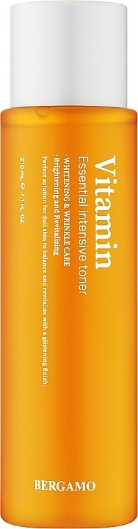 ビタミンフェイストーナー - Bergamo Vitamin Essential Intensive Skin Toner — photo N1