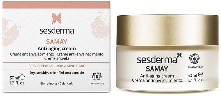 Anti-Aging Face Cream - SesDerma Laboratories Samay Creme Antienvelhecimento — photo N2