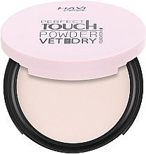 Fragrances, Perfumes, Cosmetics Face Powder - Maxi Color Perfect Touch Powder Vet And Dry