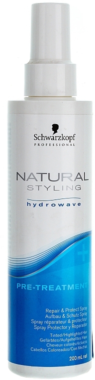 Perm Prep Hair Care Spray - Schwarzkopf Professional BC Bonacure Natural Styling Pre Treatment Protect & Repair — photo N1